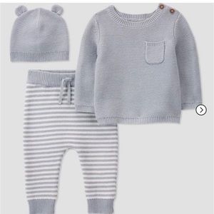 Carters 3 piece sweater set